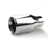 2.48 Inch Inlet Automotive Replacement Exhaust Tips Muffler Tip Stainless Steel Chrome Bolt-On Design Muffler Tailpipe Tip for Universal Cars and Sedans